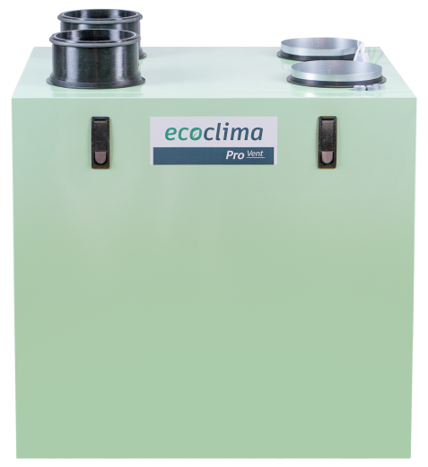 Вертикальная приточно-вытяжная установка с роторным рекуператором Ecoclima Pro Vent ECT PV-R 500-E1.0-L-4